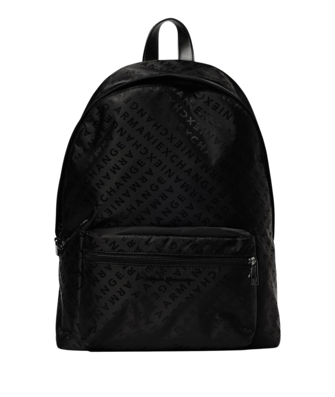 ARMANI EXCHANGE Черный синтетический рюкзак, фото 1