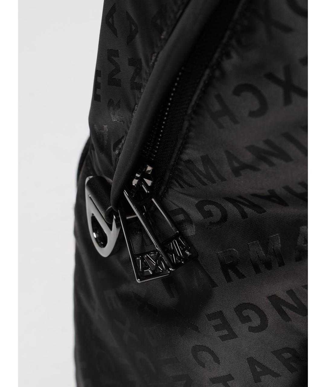 ARMANI EXCHANGE Черный синтетический рюкзак, фото 3