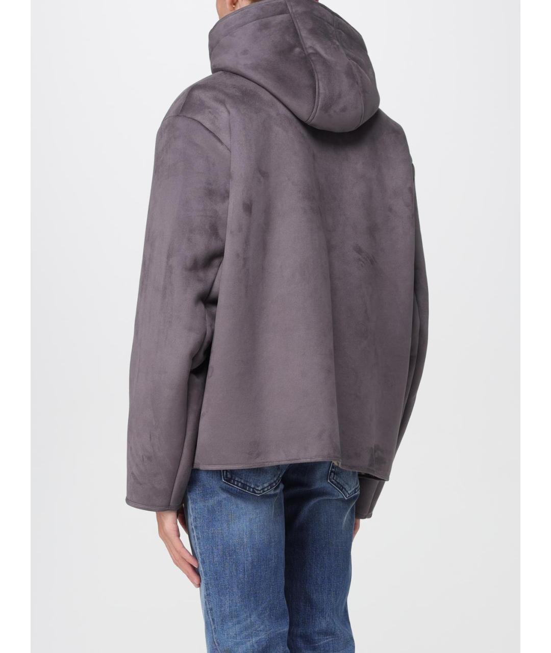 ARMANI EXCHANGE Серая полиэстеровая куртка, фото 2