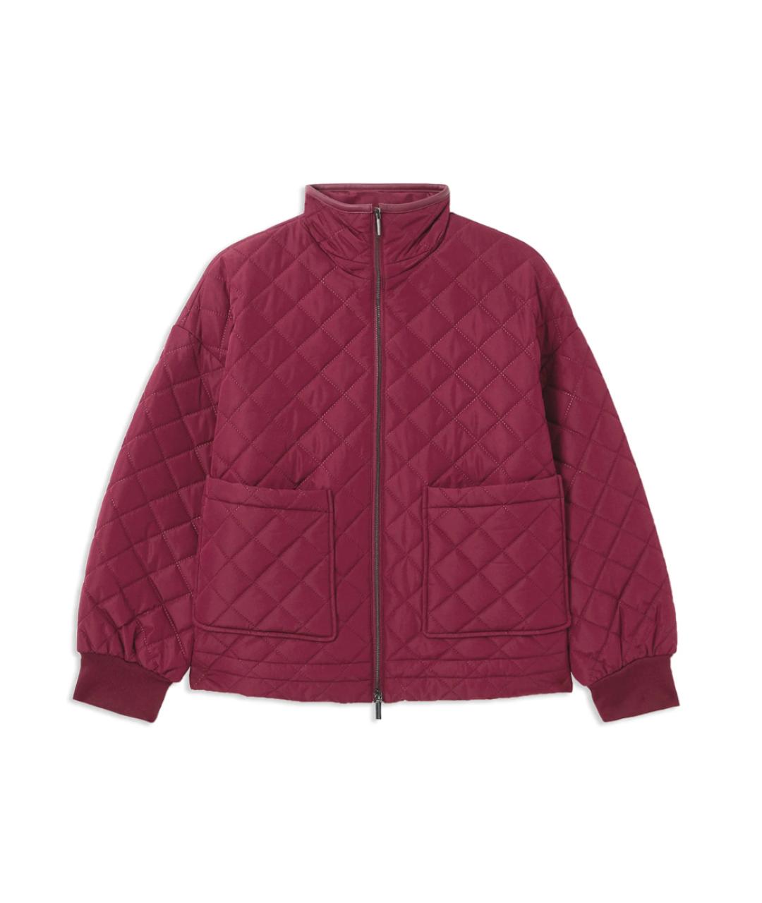 ARMANI EXCHANGE Бордовая полиэстеровая куртка, фото 1