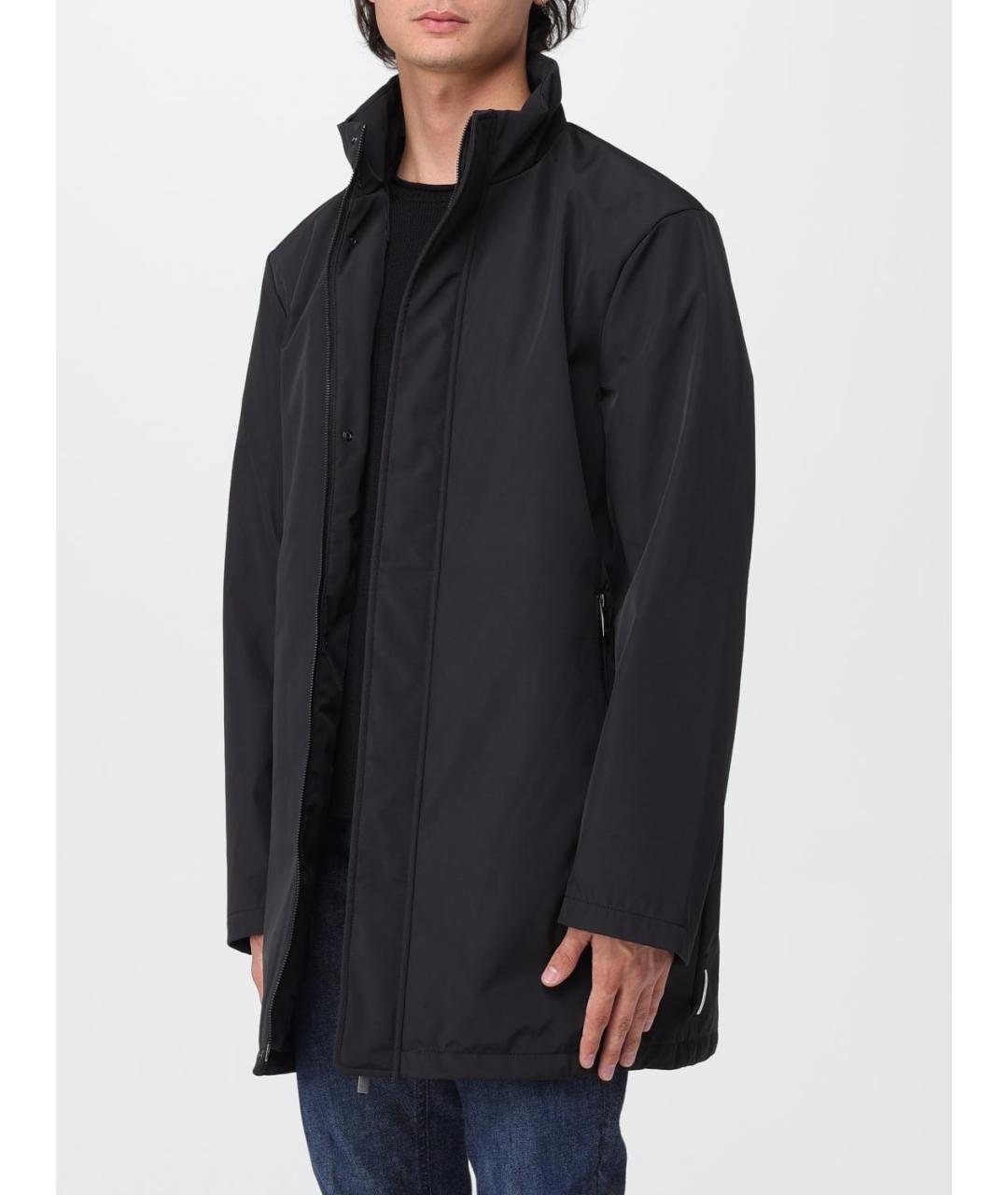 ARMANI EXCHANGE Черная полиэстеровая куртка, фото 3