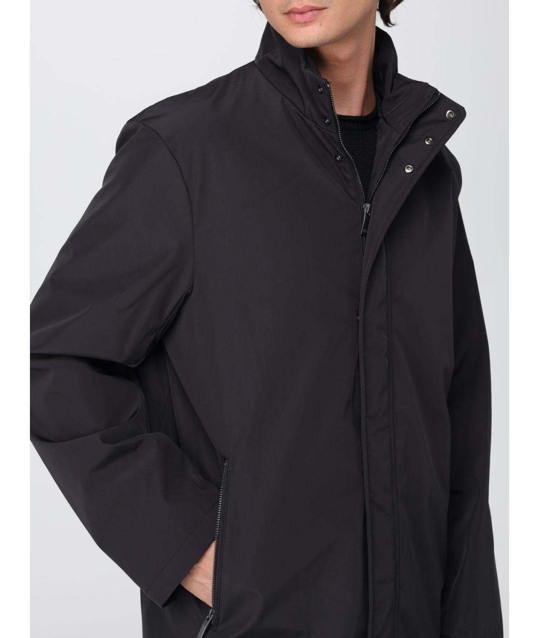 ARMANI EXCHANGE Черная полиэстеровая куртка, фото 4