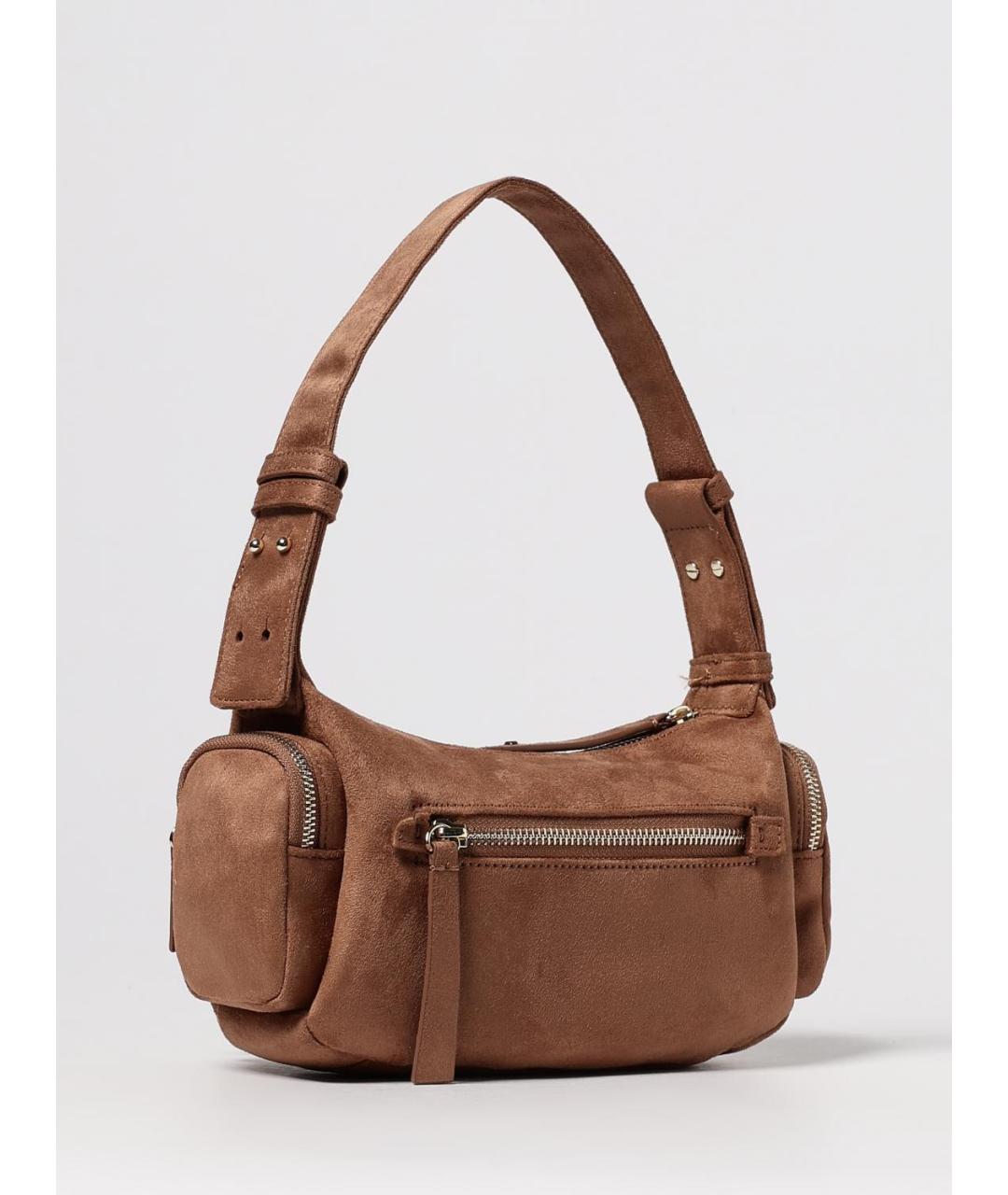 ARMANI EXCHANGE Коричневая синтетическая сумка через плечо, фото 2