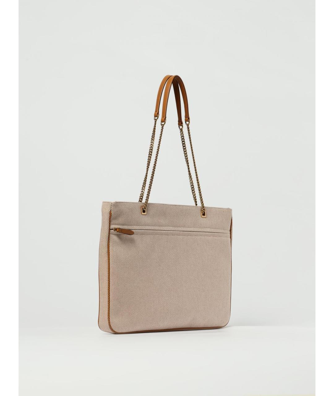 VALENTINO Бежевая сумка тоут, фото 3