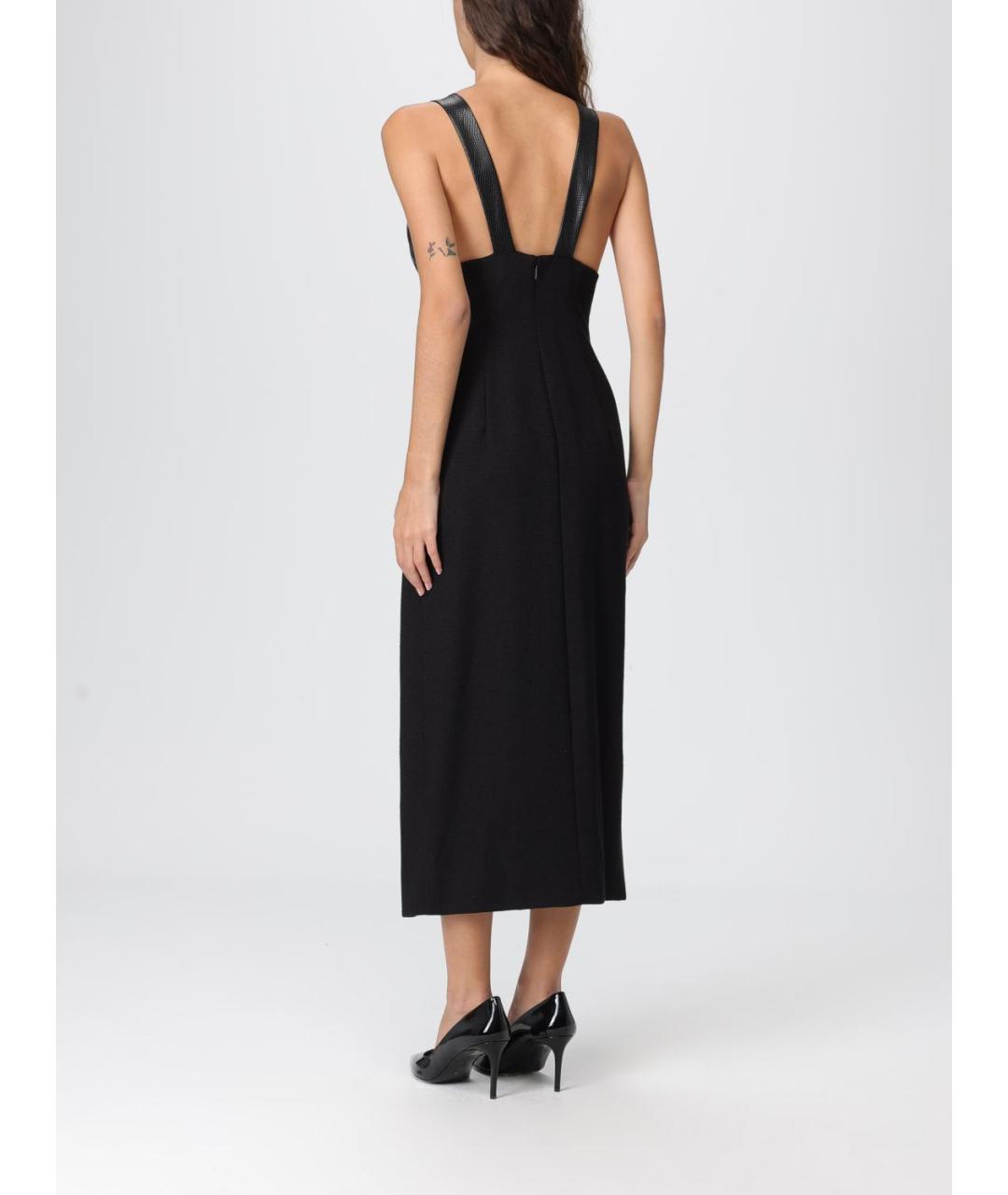 ARMANI EXCHANGE Черное полиэстеровое вечернее платье, фото 2
