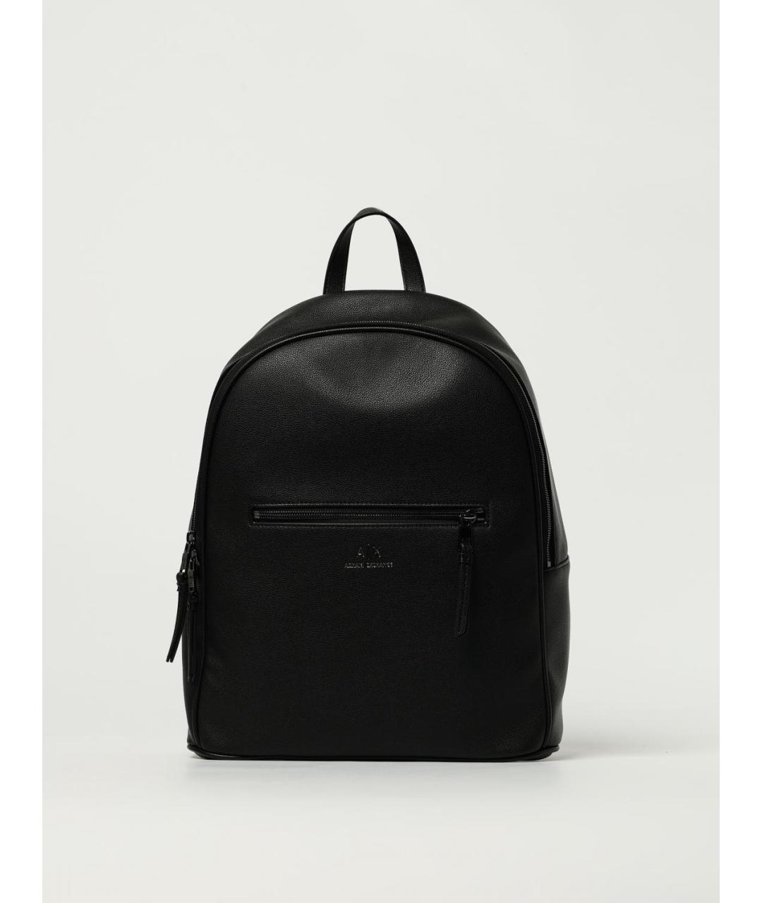 ARMANI EXCHANGE Черный синтетический рюкзак, фото 5