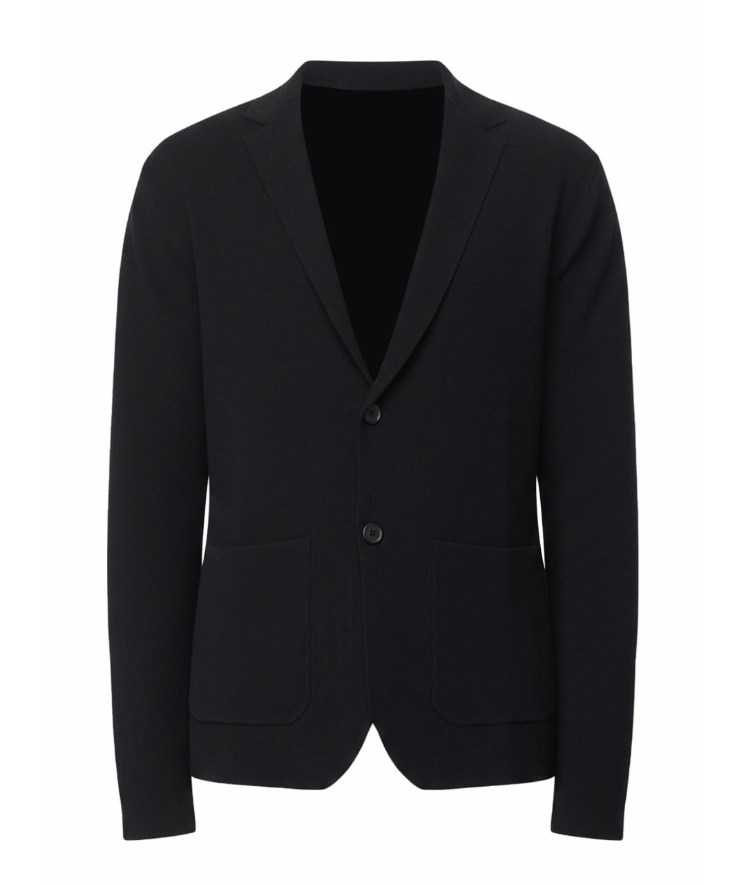 ARMANI EXCHANGE Черный вискозный пиджак, фото 1