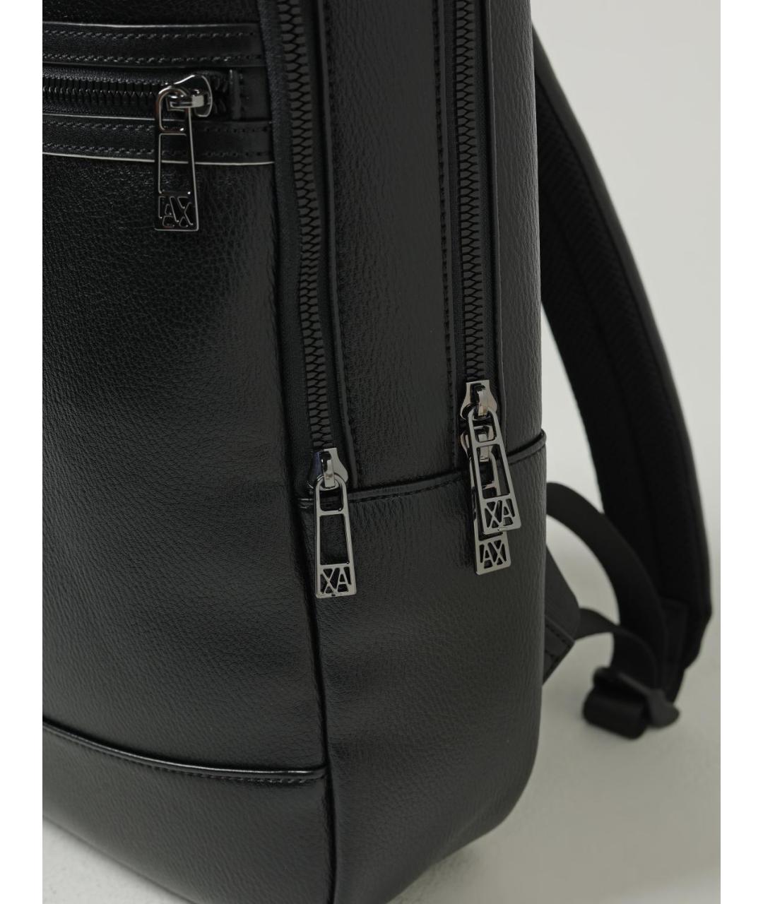 ARMANI EXCHANGE Черный синтетический рюкзак, фото 3