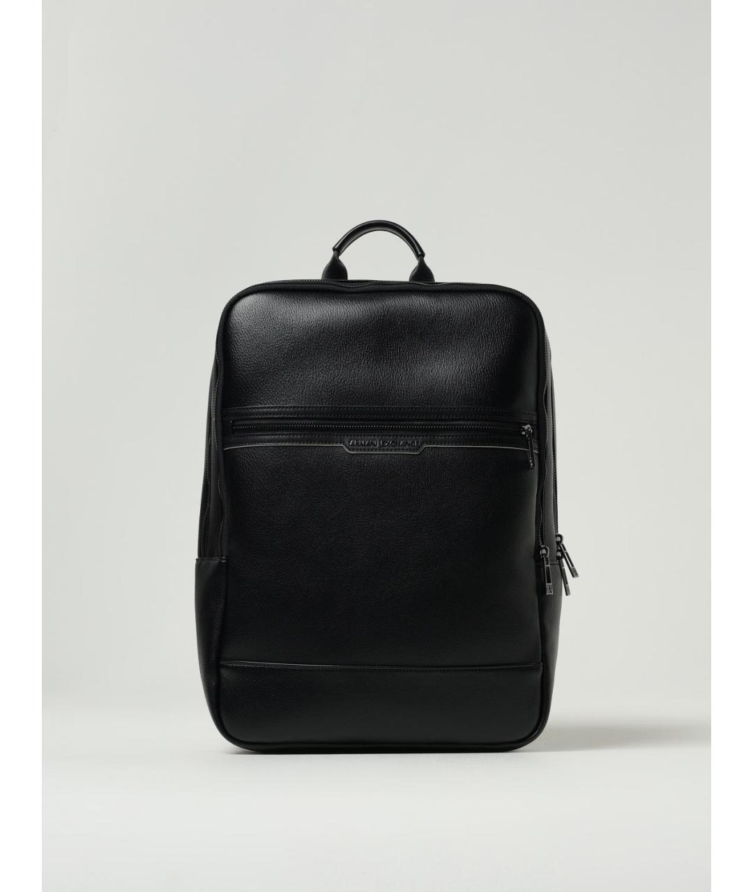 ARMANI EXCHANGE Черный синтетический рюкзак, фото 5
