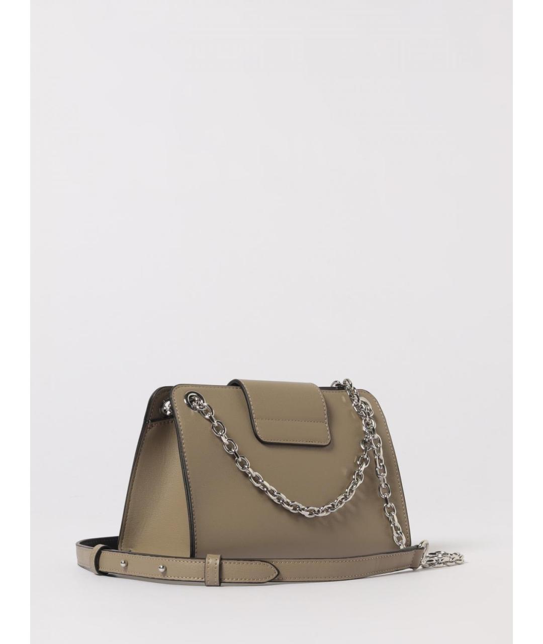 ARMANI EXCHANGE Серая сумка через плечо из искусственной кожи, фото 2