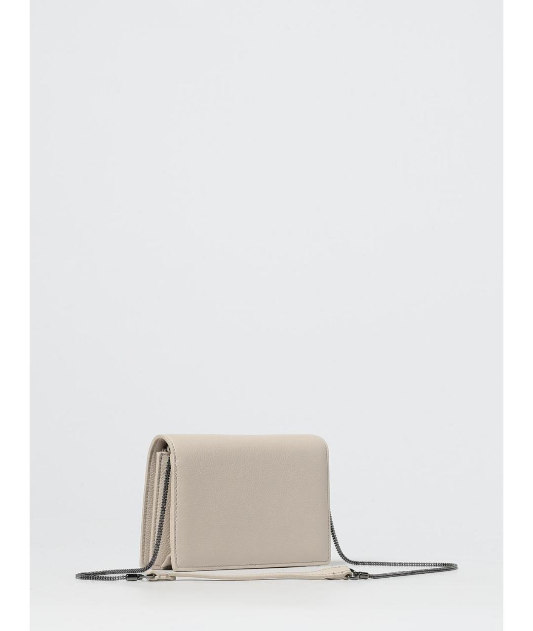 BRUNELLO CUCINELLI Бежевый кошелек, фото 3