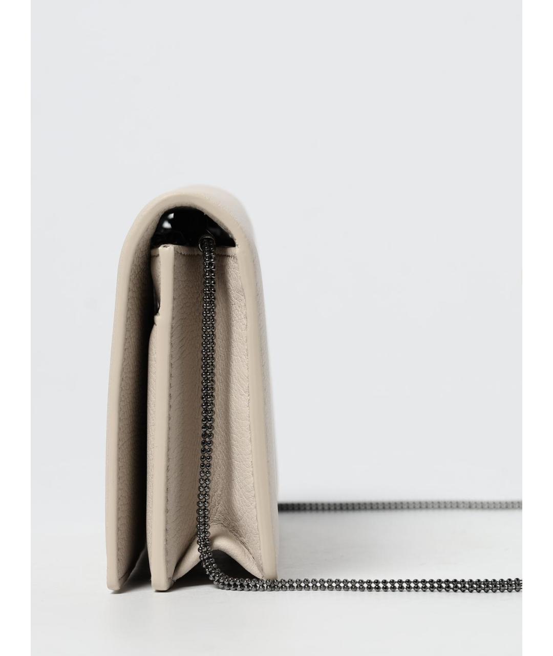 BRUNELLO CUCINELLI Бежевый кошелек, фото 4