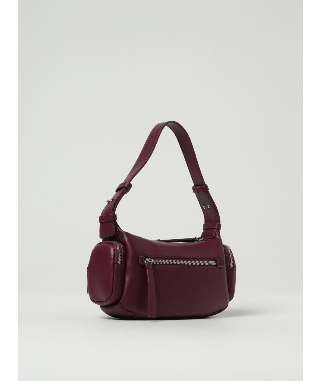 ARMANI EXCHANGE Бордовая сумка через плечо из искусственной кожи, фото 2