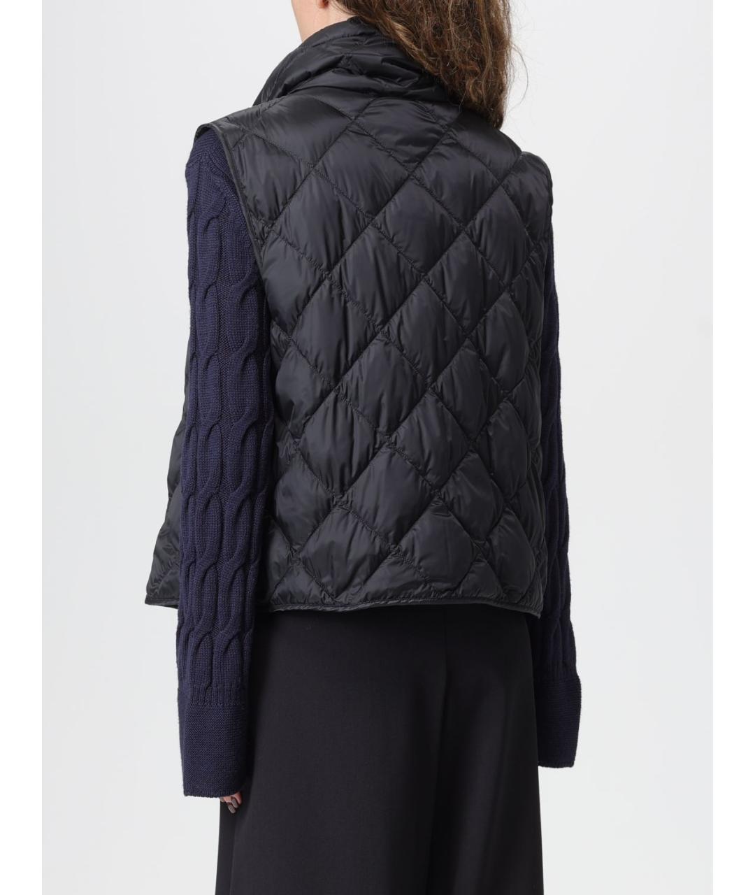 MAX MARA Черный полиамидовый жилет, фото 2