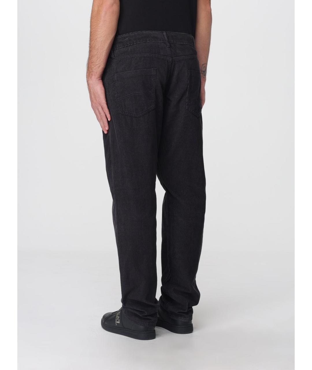 ARMANI EXCHANGE Синие полиэстеровые повседневные брюки, фото 2