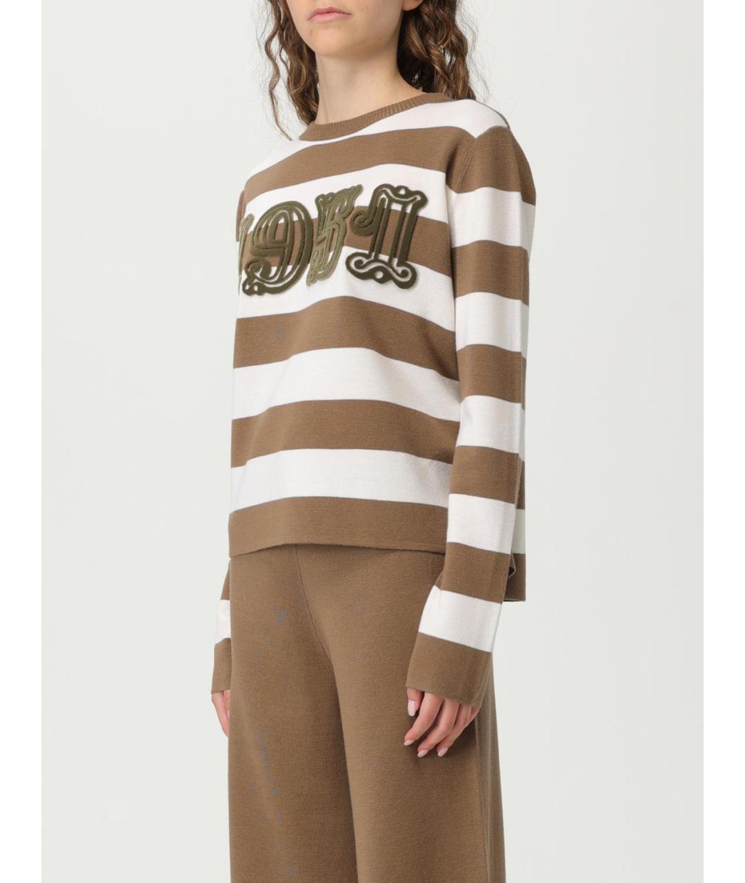 MAX MARA Мульти шерстяной джемпер / свитер, фото 5