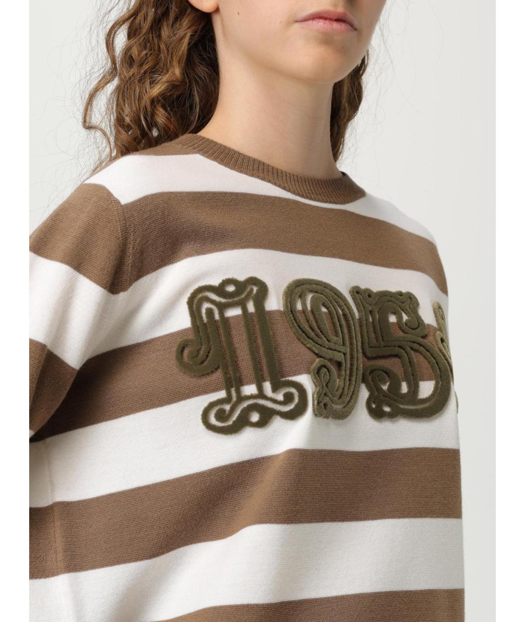 MAX MARA Мульти шерстяной джемпер / свитер, фото 6