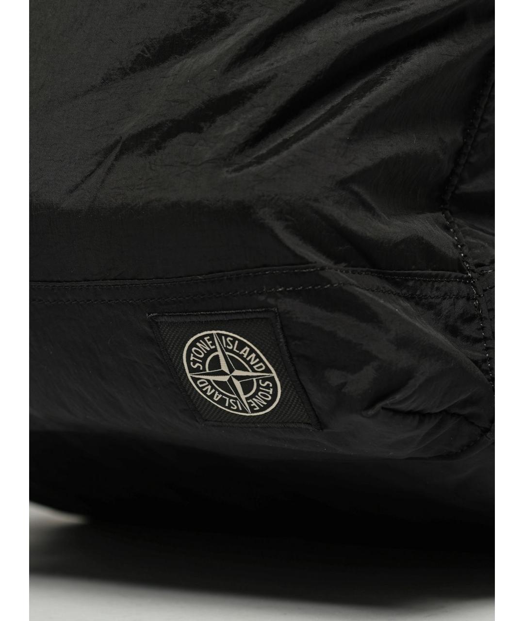 STONE ISLAND Черный рюкзак, фото 3