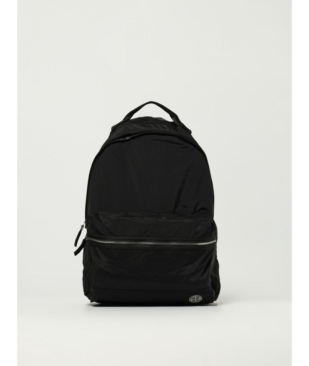 STONE ISLAND Черный рюкзак, фото 5