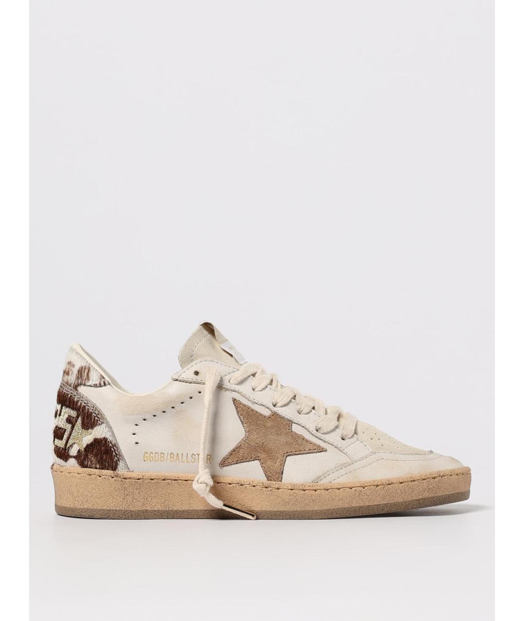 GOLDEN GOOSE DELUXE BRAND Мульти кожаные кеды, фото 5