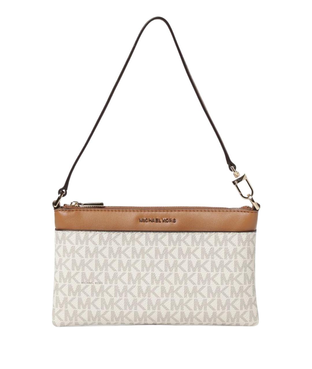 MICHAEL KORS Бежевая сумка через плечо, фото 1