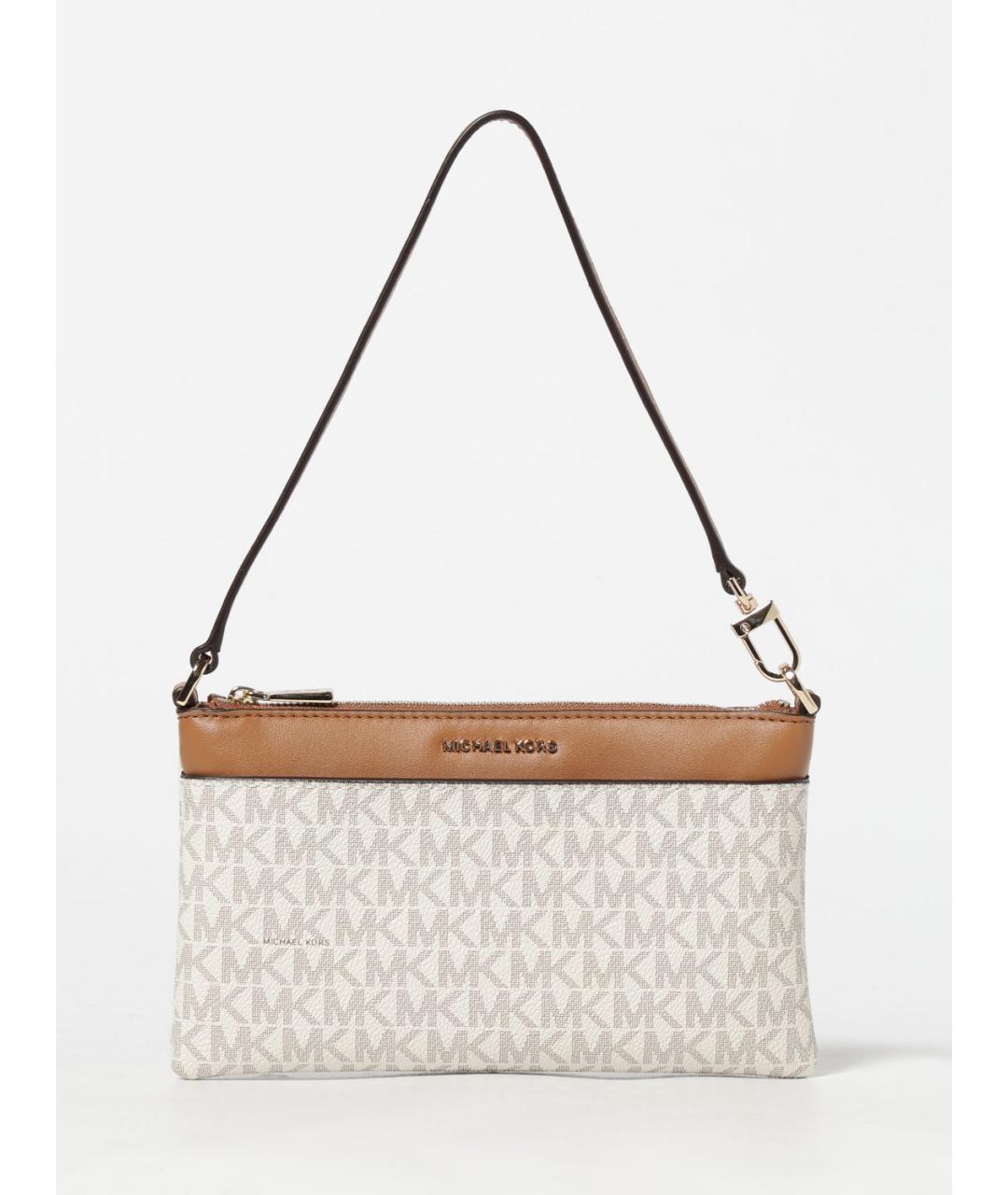 MICHAEL KORS Бежевая сумка через плечо, фото 4