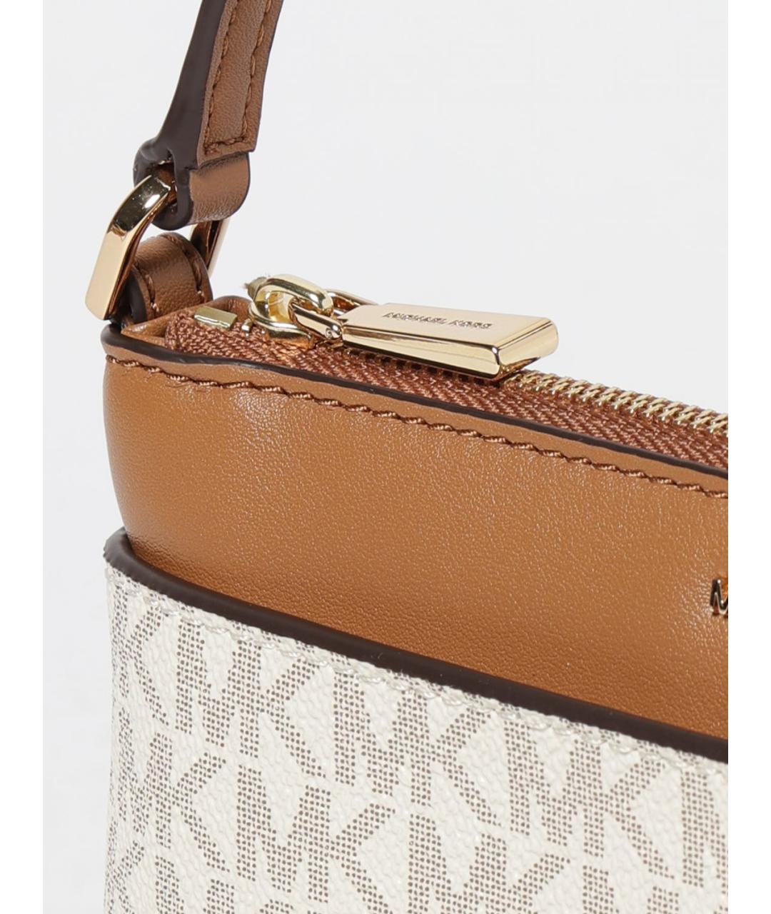 MICHAEL KORS Бежевая сумка через плечо, фото 3