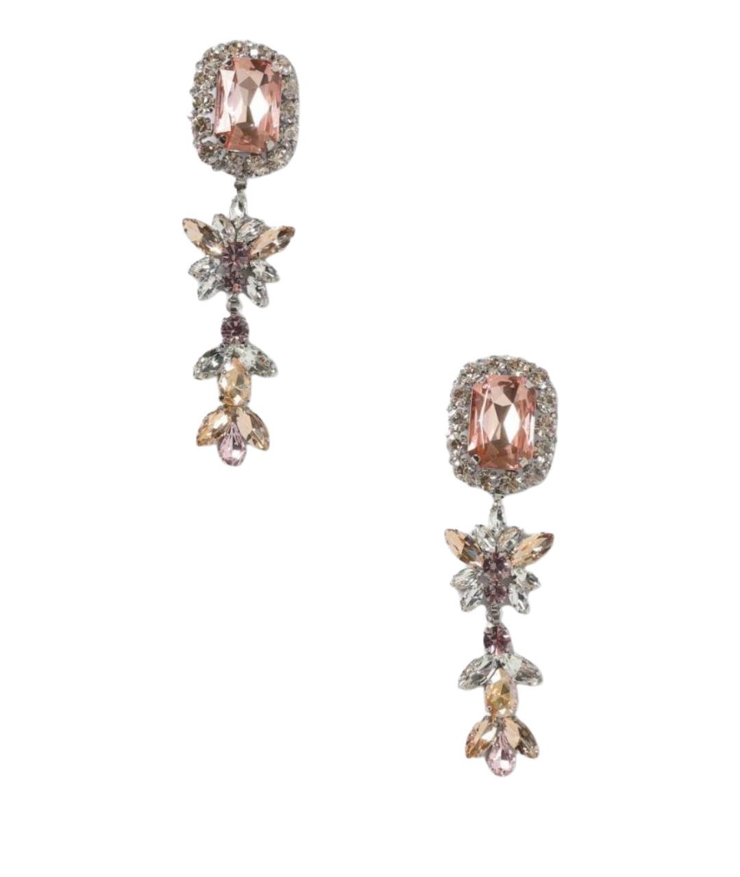 DSQUARED2 Серебряные металлические серьги, фото 1