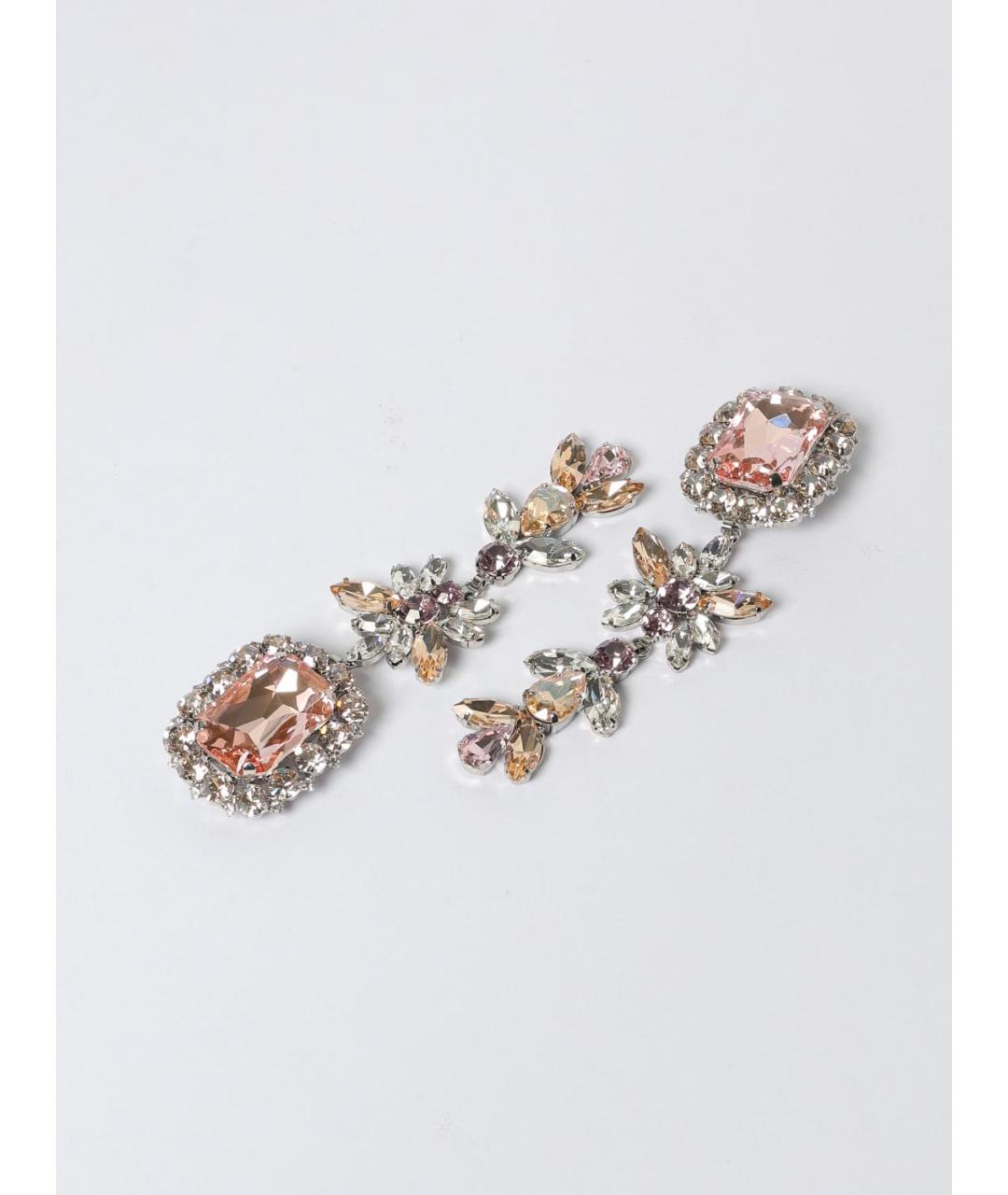 DSQUARED2 Серебряные металлические серьги, фото 2