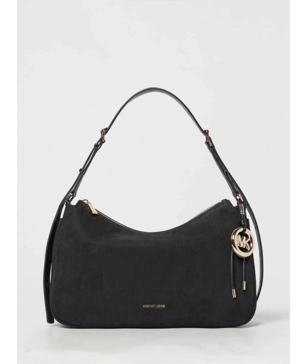 MICHAEL KORS Черная замшевая сумка через плечо, фото 4
