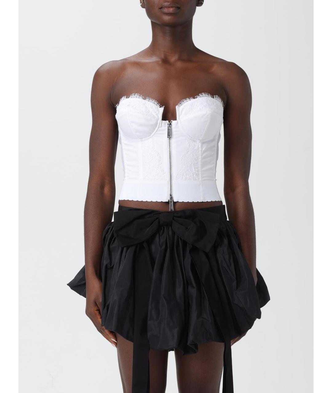 DSQUARED2 Белая хлопковая майка, фото 2