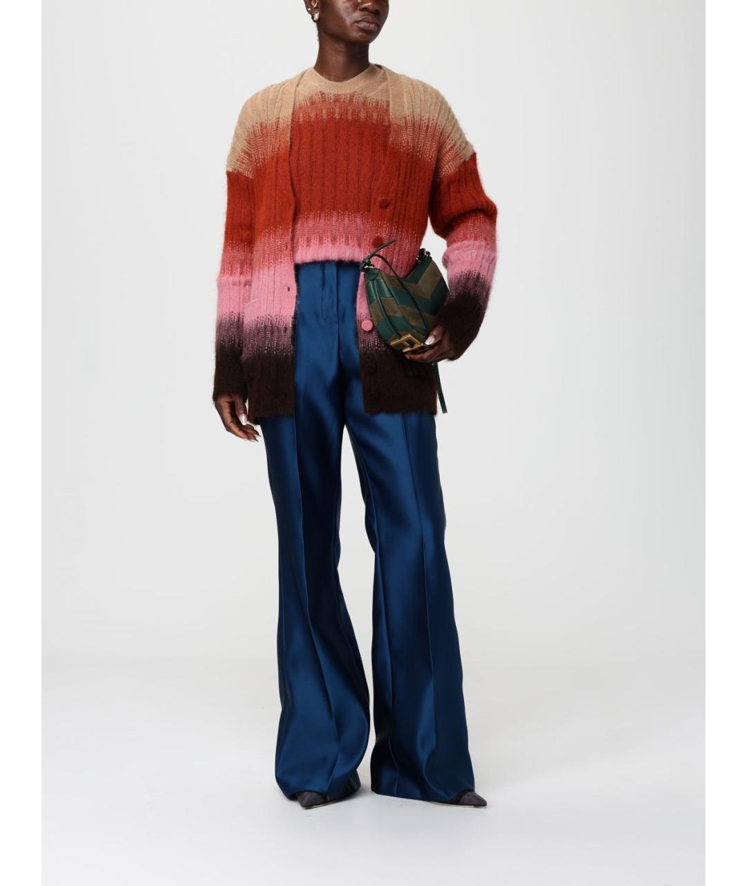 FENDI Мульти кожаная сумка с короткими ручками, фото 2