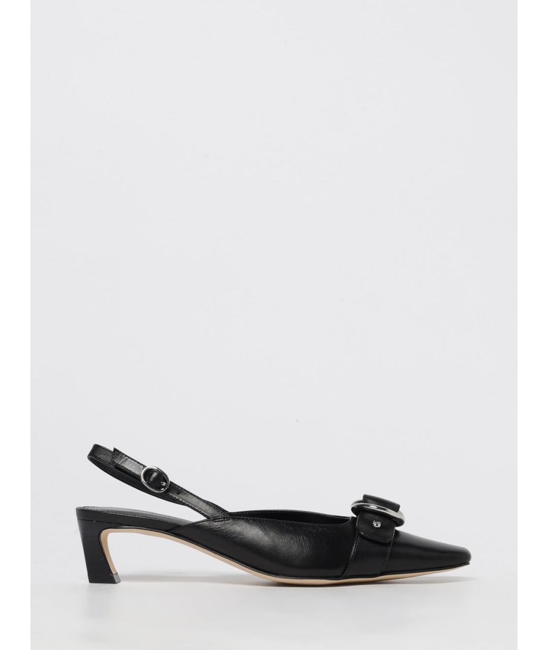 MICHAEL KORS Черные кожаные туфли, фото 4