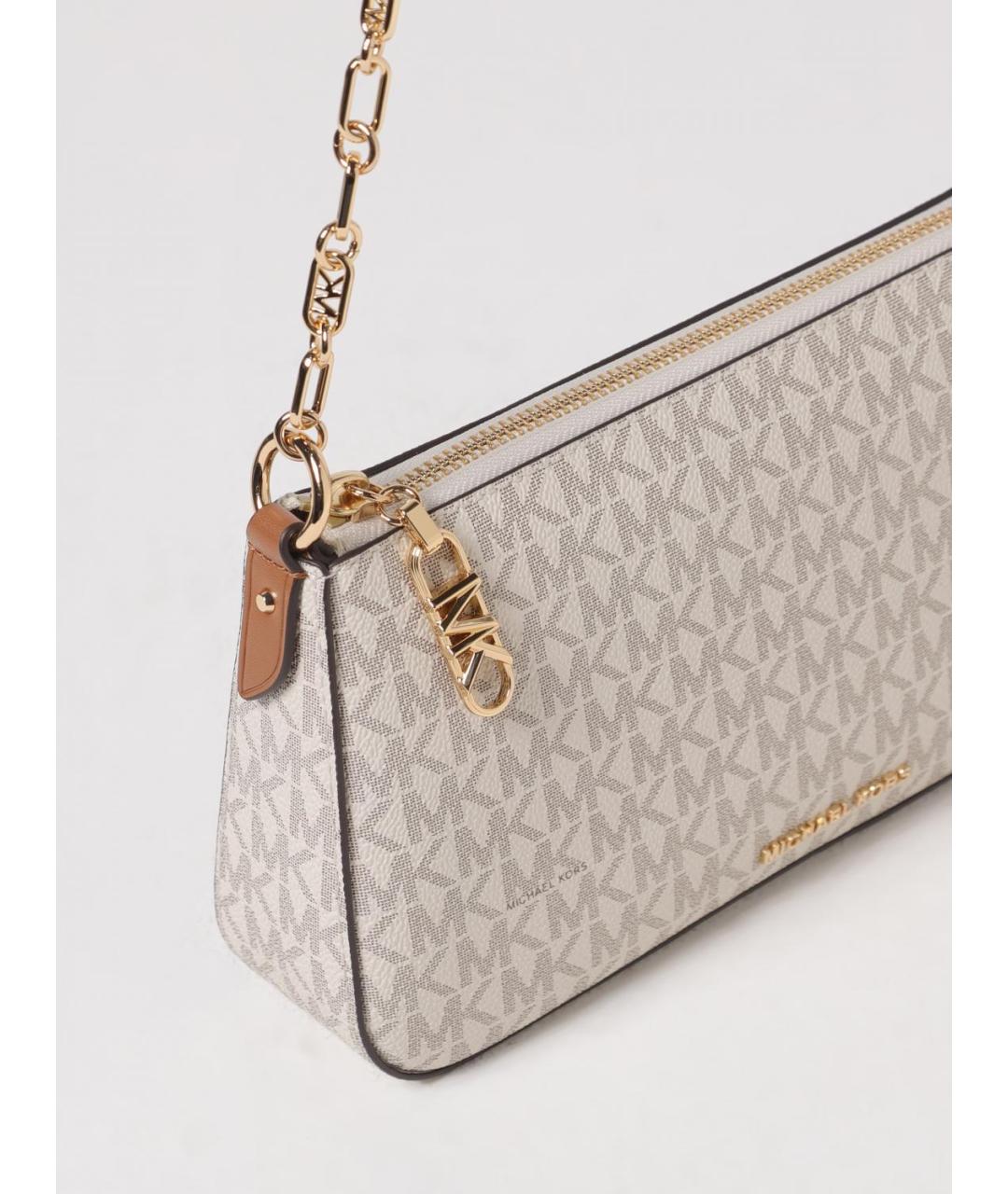 MICHAEL KORS Бежевая сумка через плечо, фото 3