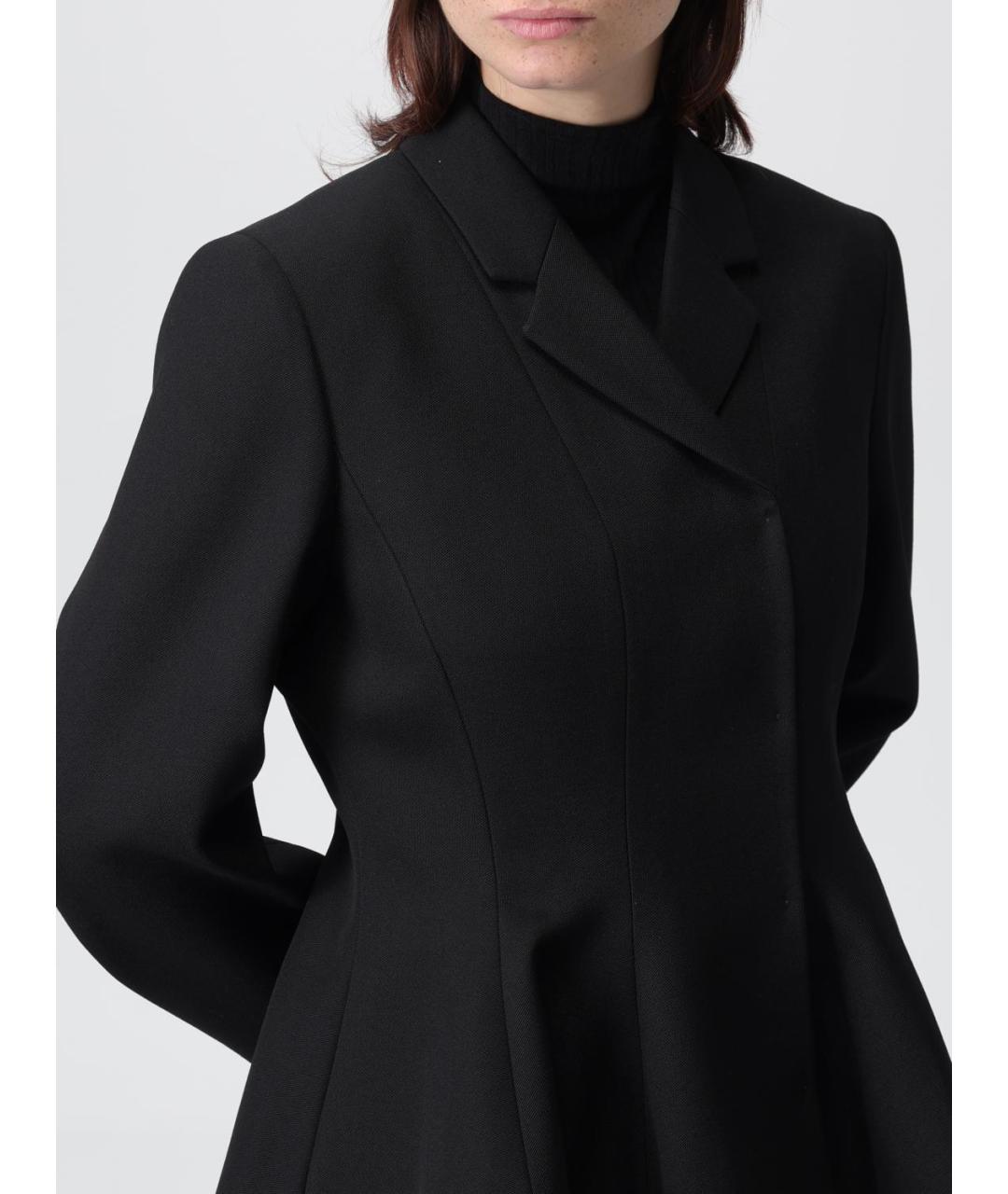 FENDI Черный шерстяной жакет/пиджак, фото 6