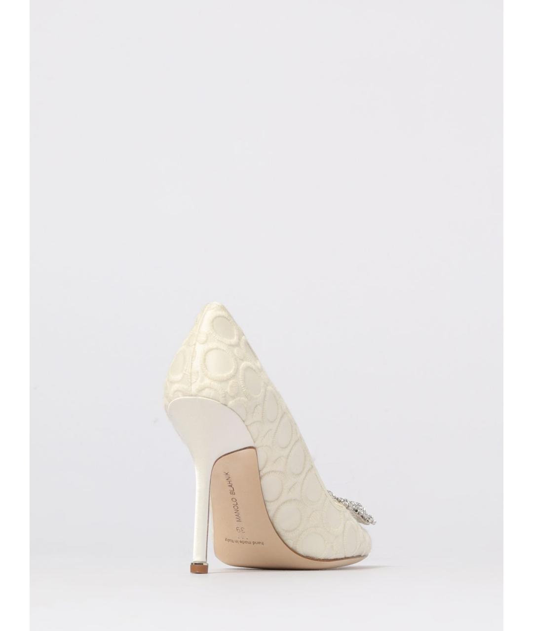 MANOLO BLAHNIK Мульти текстильные туфли, фото 3