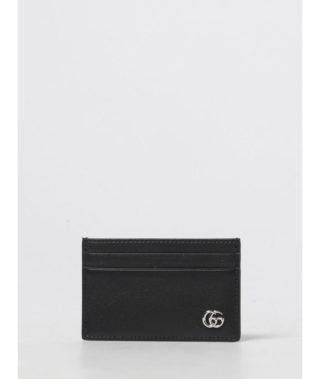 GUCCI Черный кожаный кардхолдер, фото 3