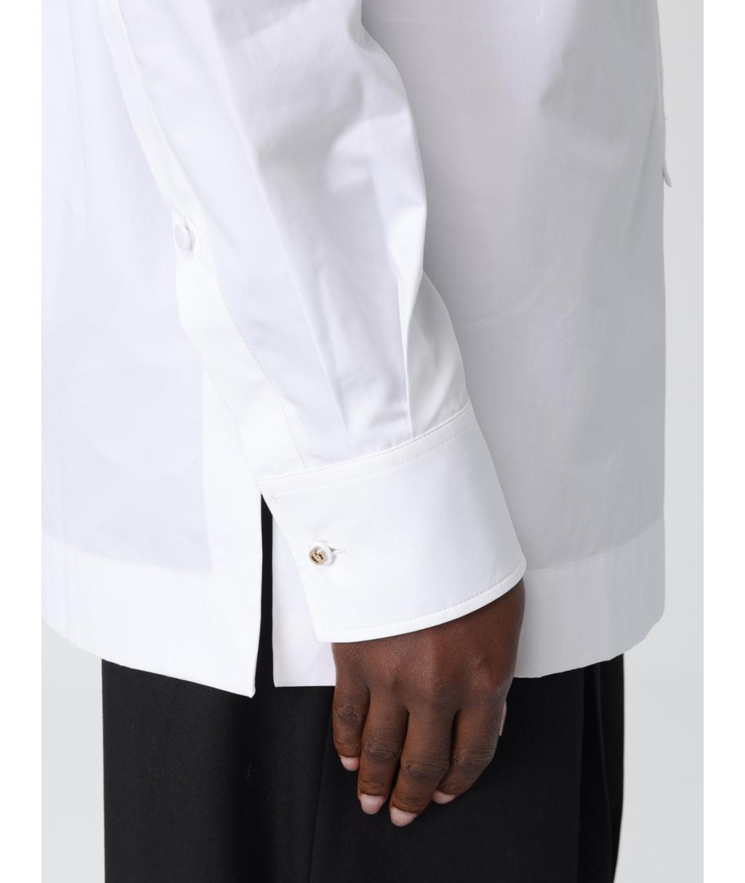 GUCCI Белая хлопковая рубашка, фото 5