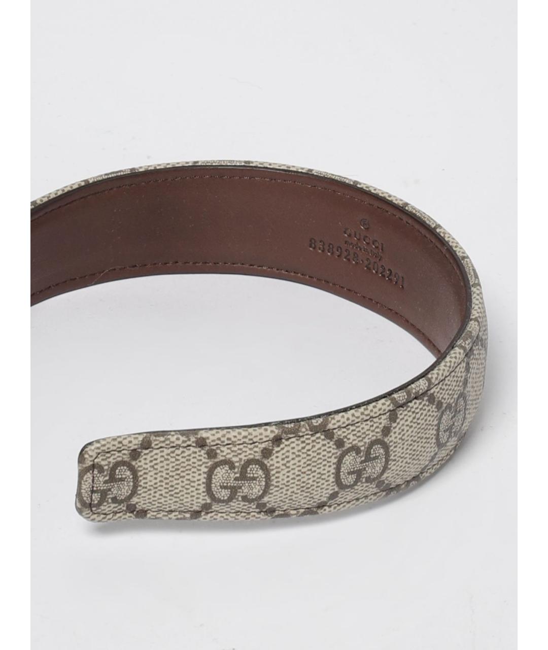 GUCCI Бежевый ободок, фото 2