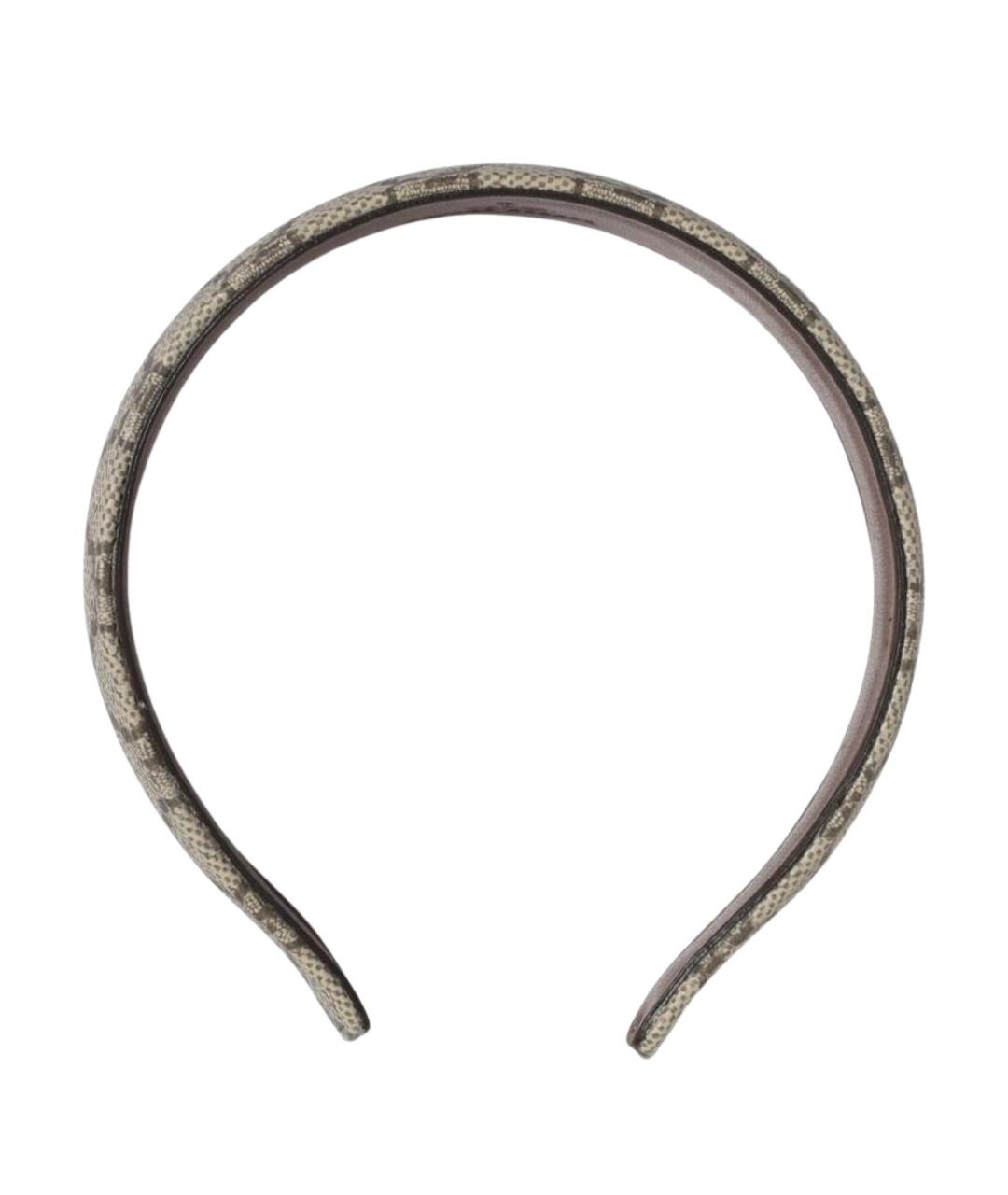 GUCCI Бежевый ободок, фото 1