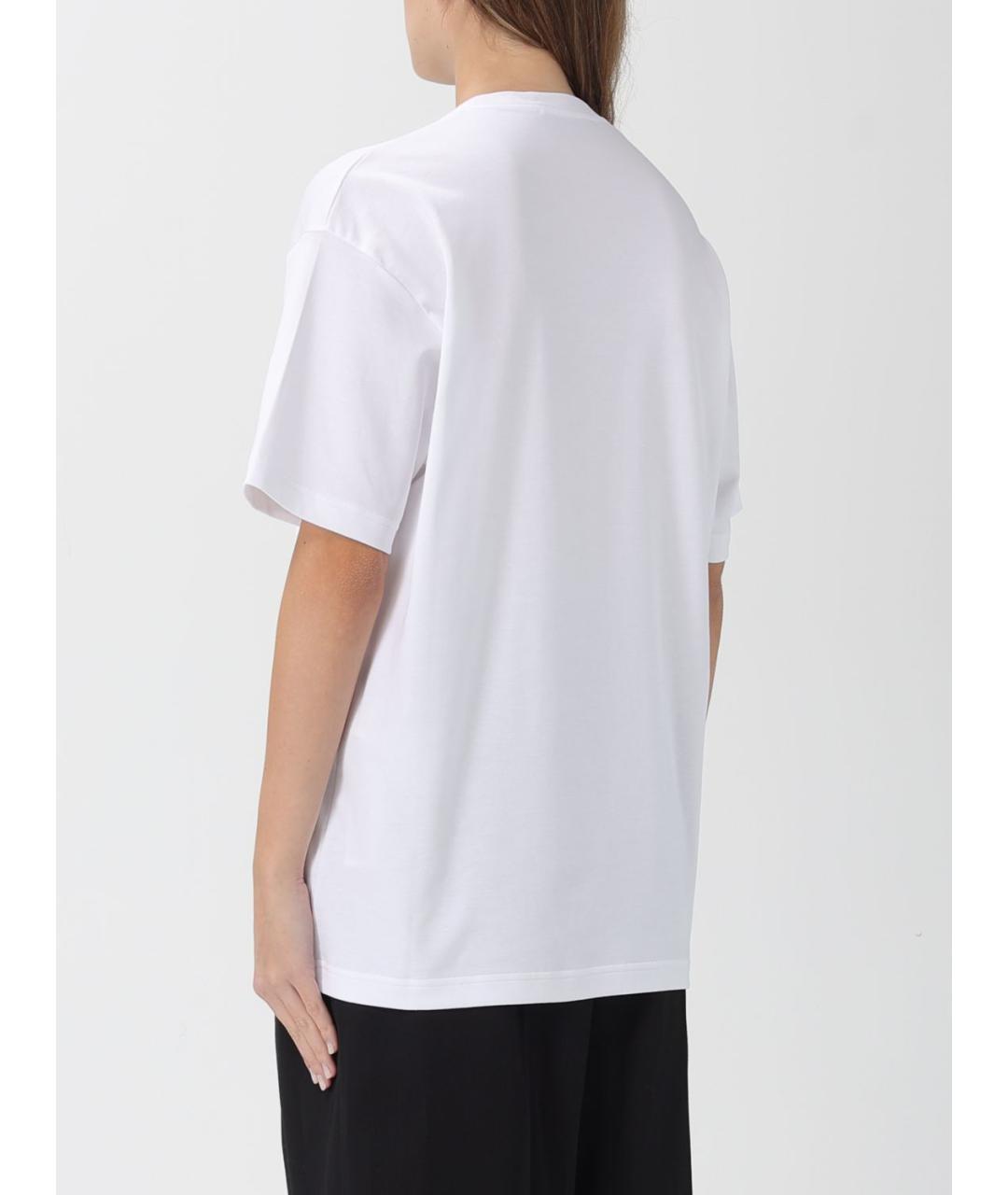 GUCCI Белая хлопковая футболка, фото 4