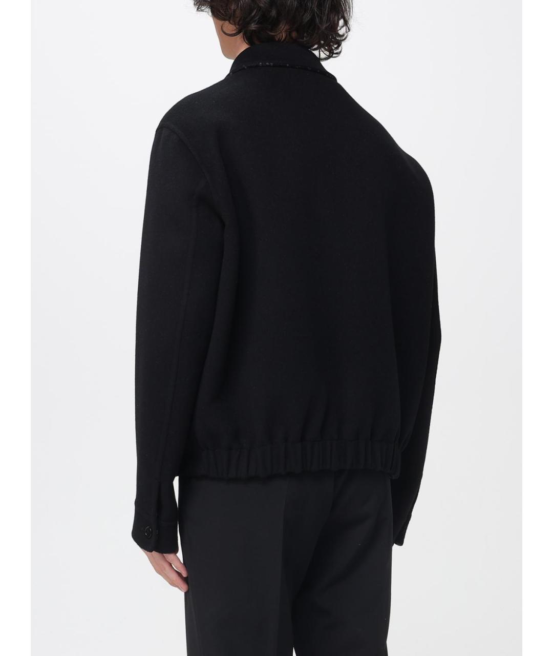 GUCCI Черная шерстяная куртка, фото 3