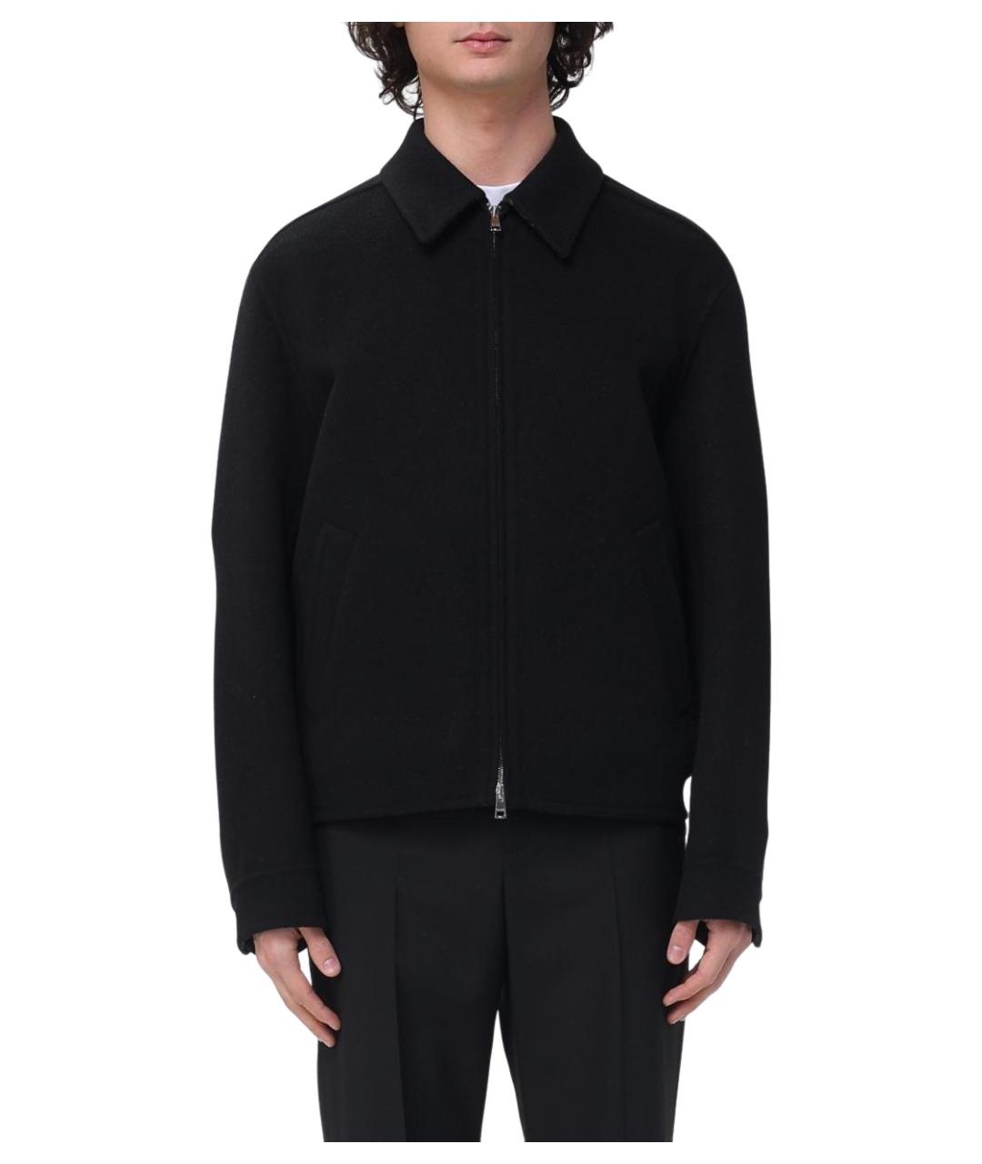 GUCCI Черная шерстяная куртка, фото 1