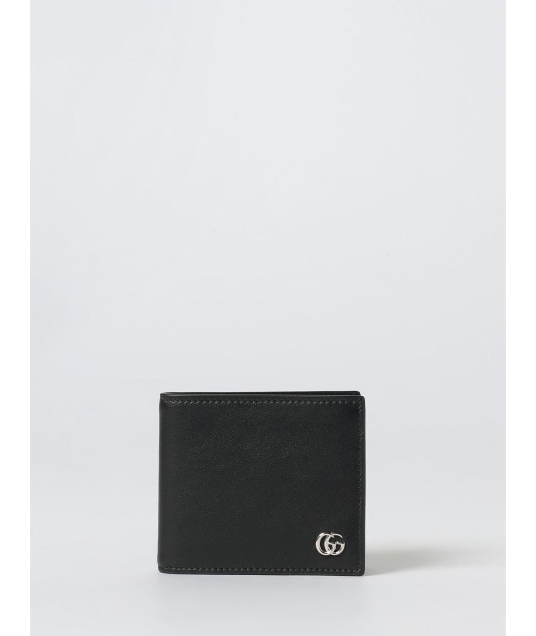GUCCI Черный кожаный кошелек, фото 4