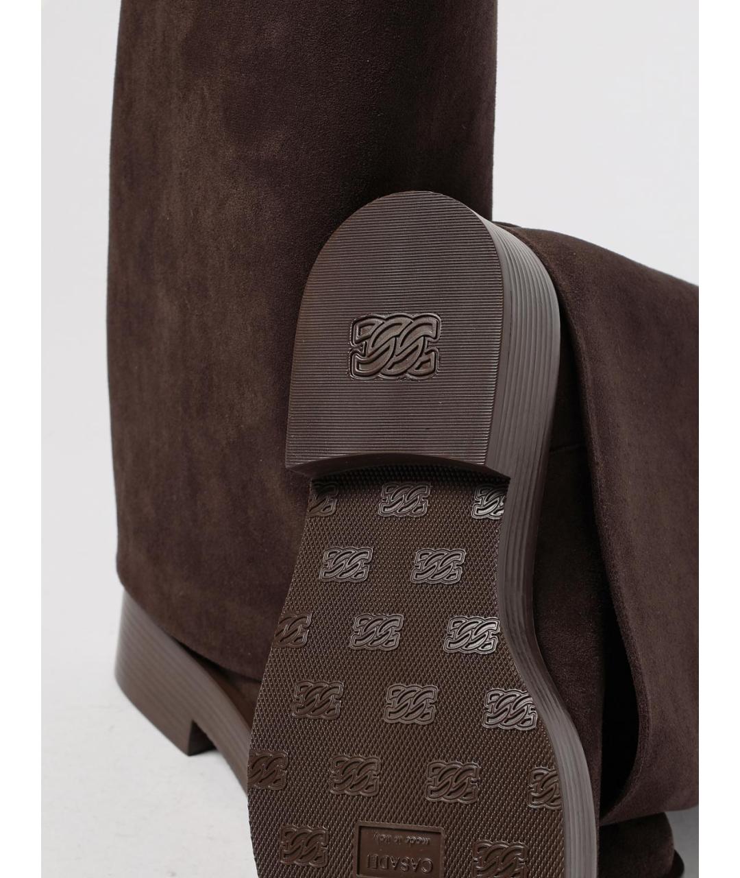 CASADEI Коричневые сапоги, фото 4