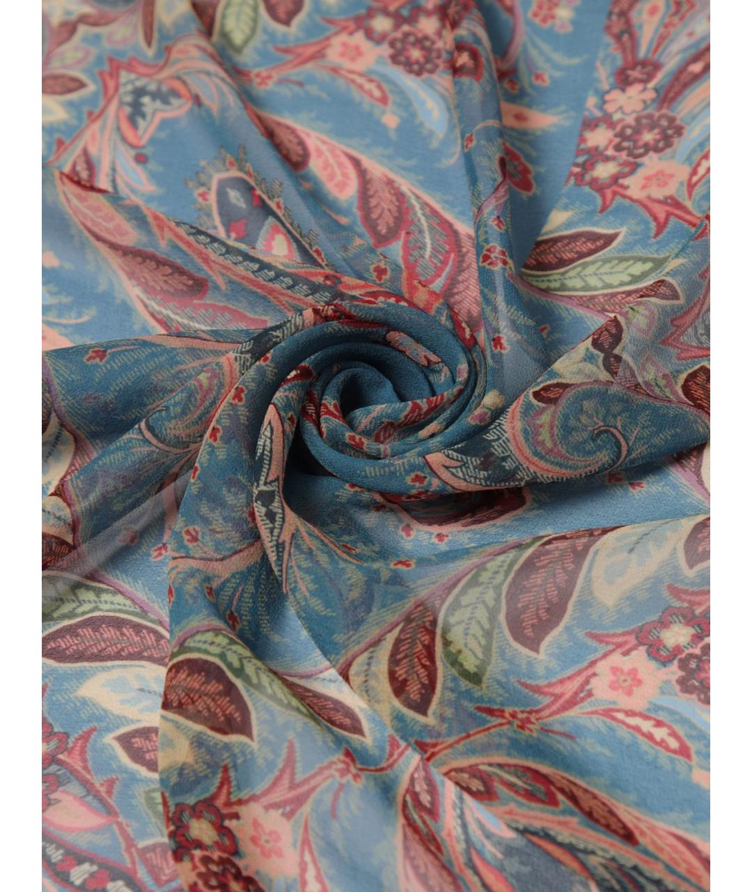 ETRO Мульти шелковый шарф, фото 3