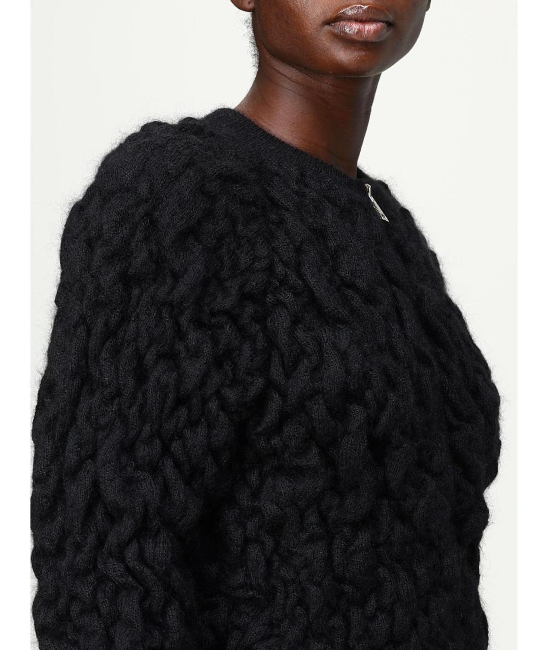 FABIANA FILIPPI Черная шерстяная куртка, фото 3