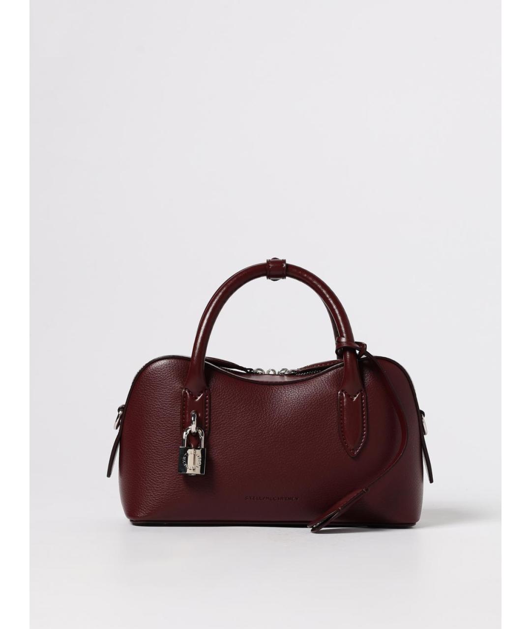 STELLA MCCARTNEY Бордовая сумка тоут из искусственной кожи, фото 6