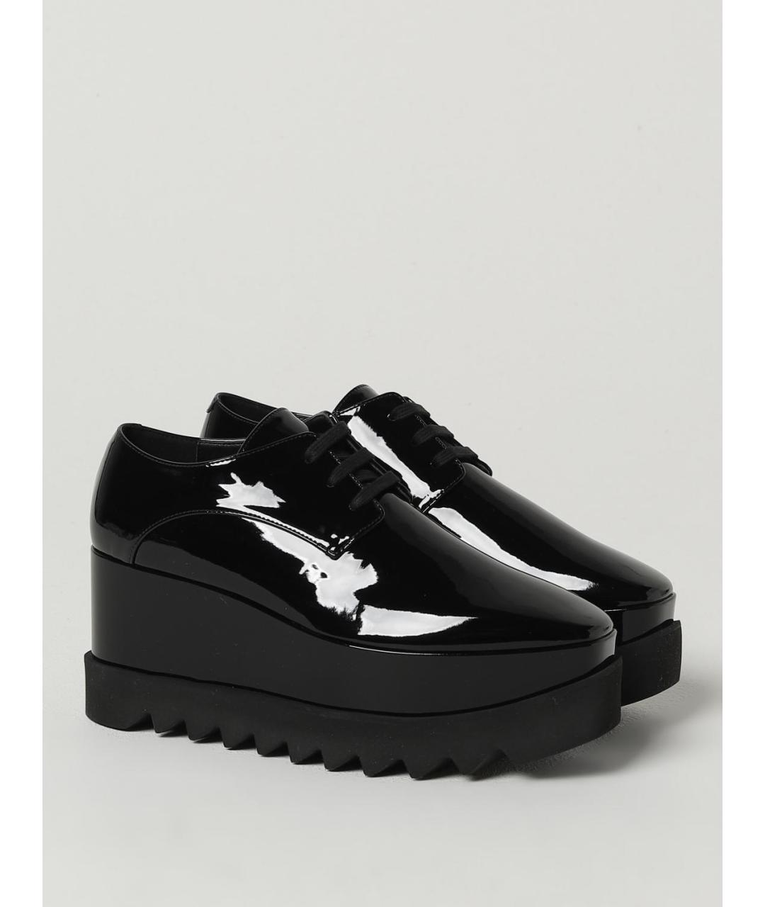 STELLA MCCARTNEY Черные ботинки из искусственной кожи, фото 2