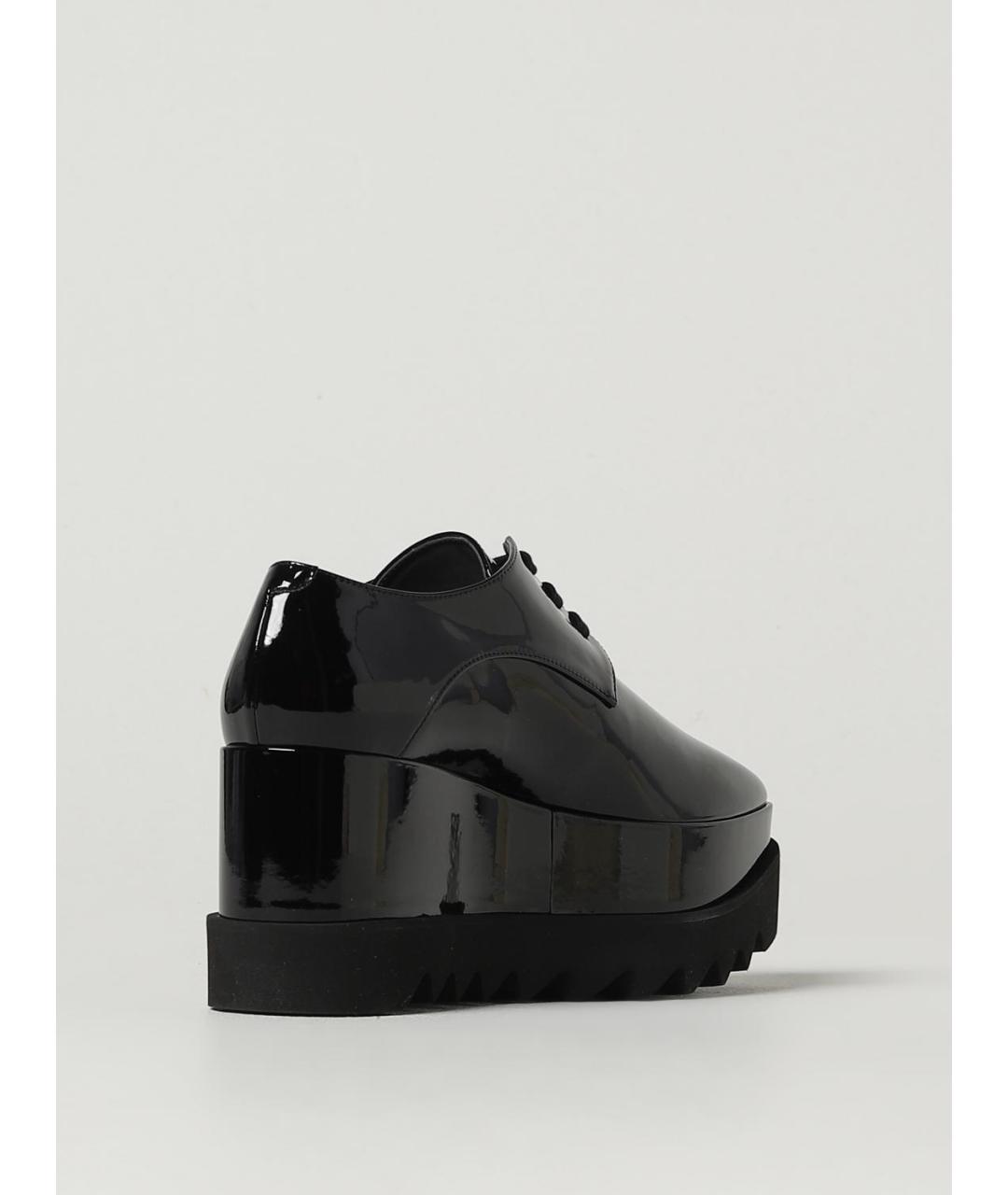 STELLA MCCARTNEY Черные ботинки из искусственной кожи, фото 3